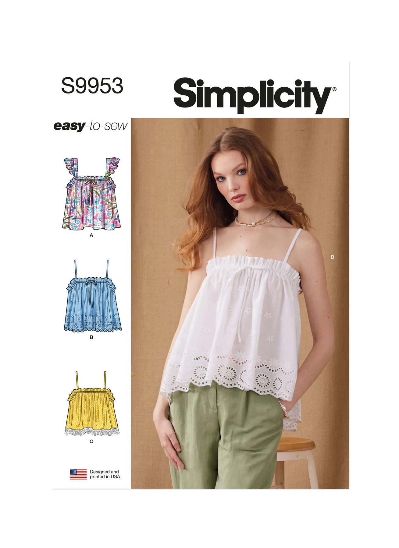 Simplicity Sewing Pattern Misses' Tops 1 Simplicity Sewing Pattern Misses' Tops