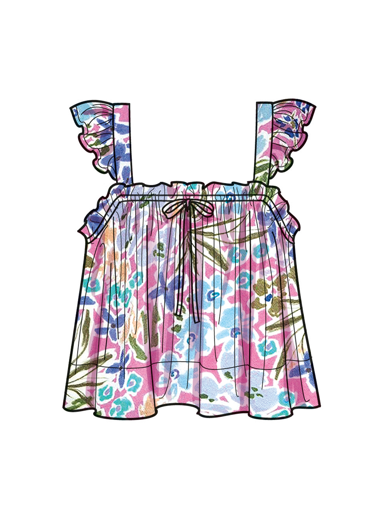 Simplicity Sewing Pattern Misses' Tops 3 Simplicity Sewing Pattern Misses' Tops