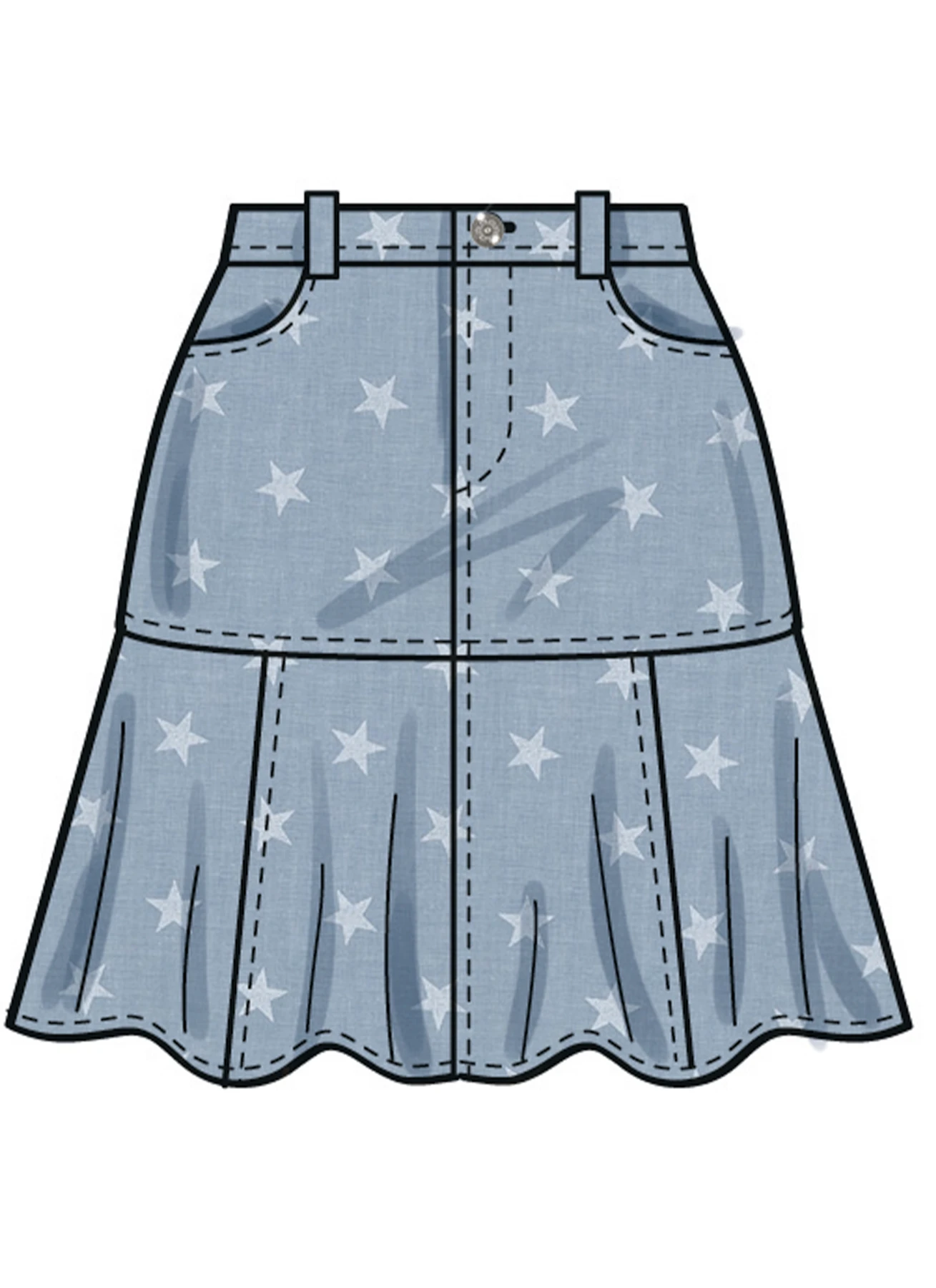 Simplicity Sewing Pattern Misses' Skirts (PDF) 3 Simplicity Sewing Pattern Misses' Skirts (PDF)