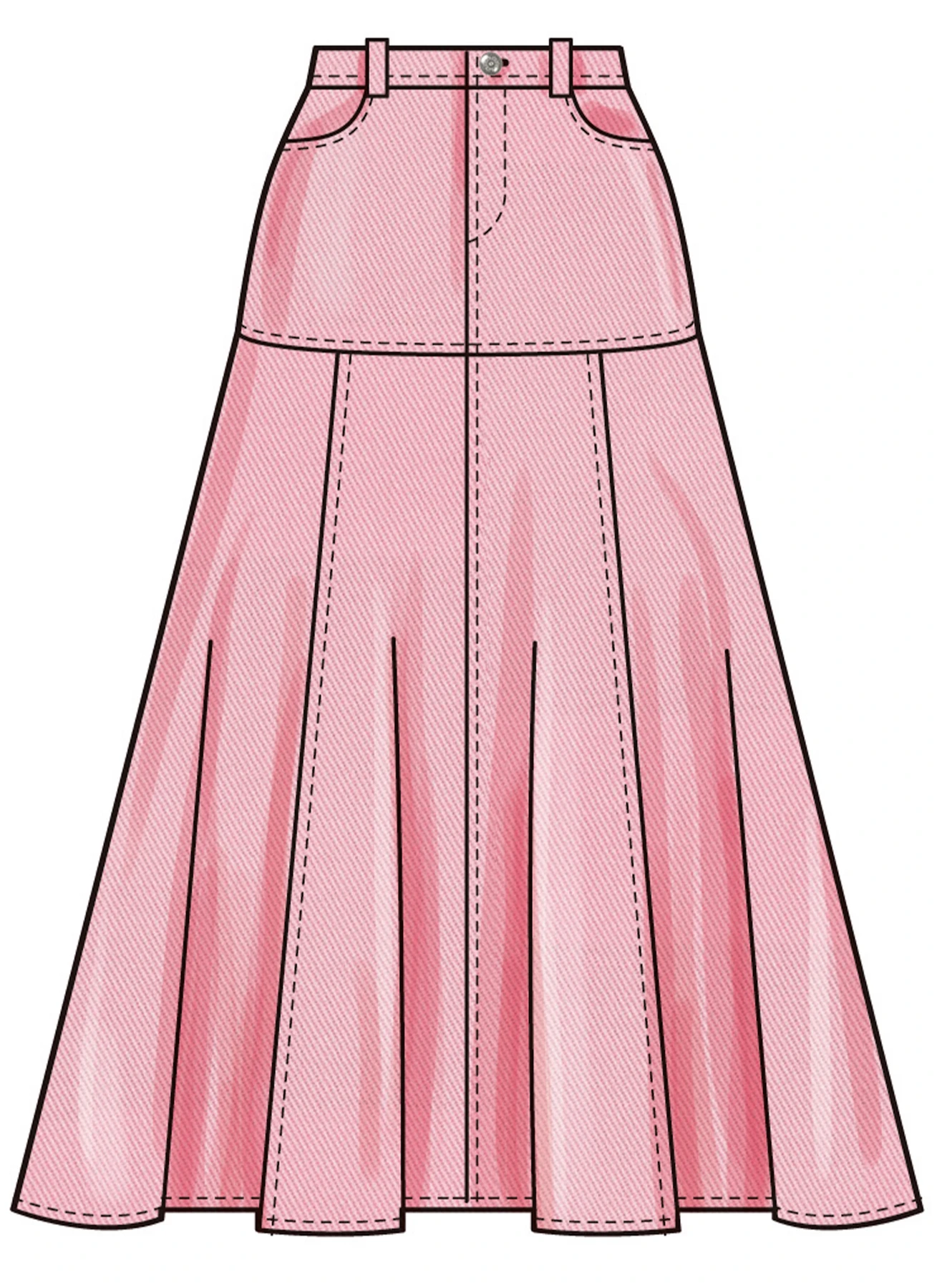 Simplicity Sewing Pattern Misses' Skirts (PDF) 4 Simplicity Sewing Pattern Misses' Skirts (PDF)