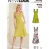 New Look Sewing Pattern Misses' Fit & Flared Dress with Princess Seam 22 New Look Sewing Pattern Misses' Fit & Flared Dress with Princess Seam