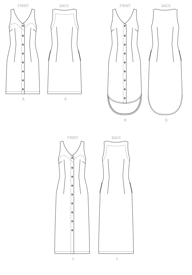 McCall's Sewing Pattern Misses'/Women's Dresses (PDF) 7 McCall's Sewing Pattern Misses'/Women's Dresses (PDF)