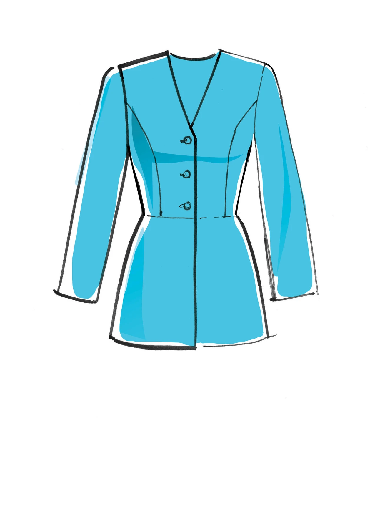 McCall's Sewing Pattern #JessaMcCalls - Misses' Jackets (PDF) 3 McCall's Sewing Pattern #JessaMcCalls - Misses' Jackets (PDF)