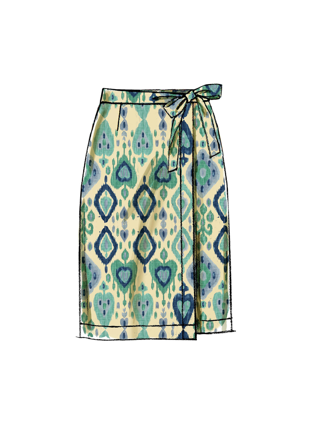 McCall's Sewing Pattern Misses' Wrap Skirts 6 McCall's Sewing Pattern Misses' Wrap Skirts
