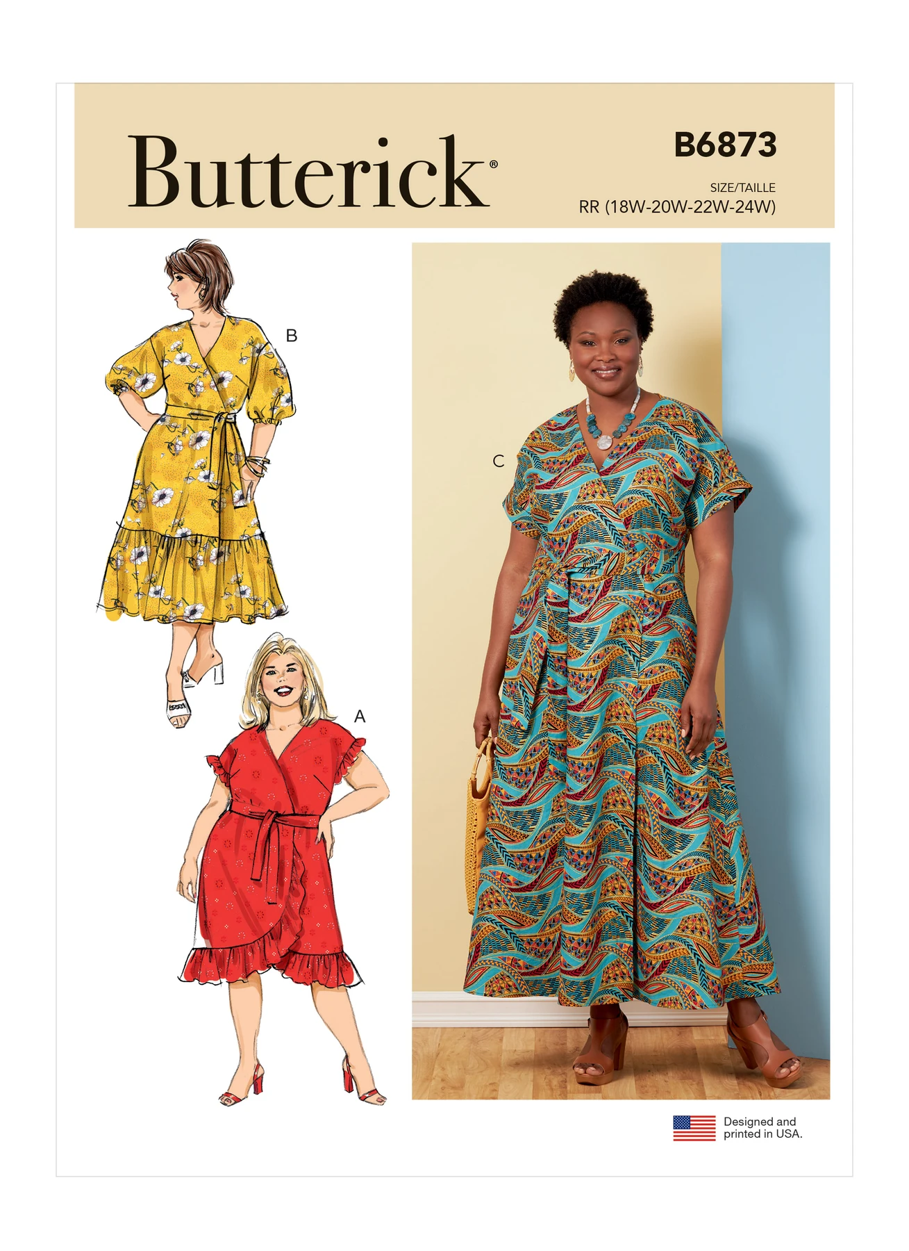 Butterick Sewing Pattern Women's Dress and Sash 1 Butterick Sewing Pattern Women's Dress and Sash