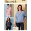 Butterick Sewing Pattern Misses' Knit Tops by Palmer/Pletsch