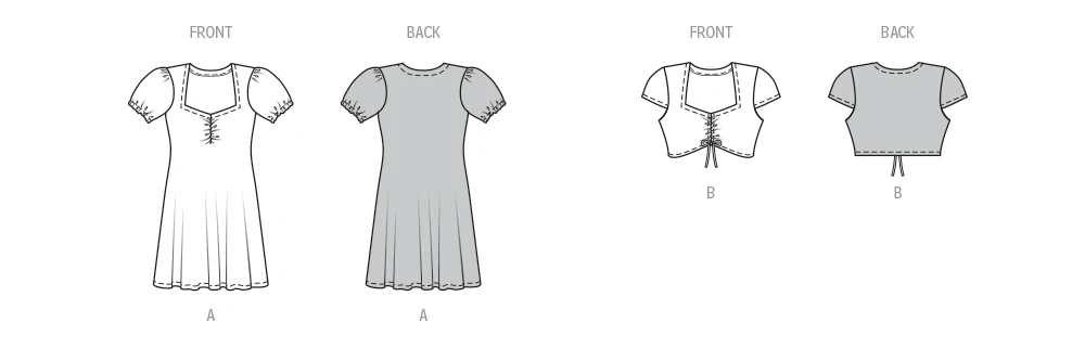 Burda Style Sewing Pattern 9214 Children's Dress & Shirt 11 Burda Style Sewing Pattern 9214 Children's Dress & Shirt