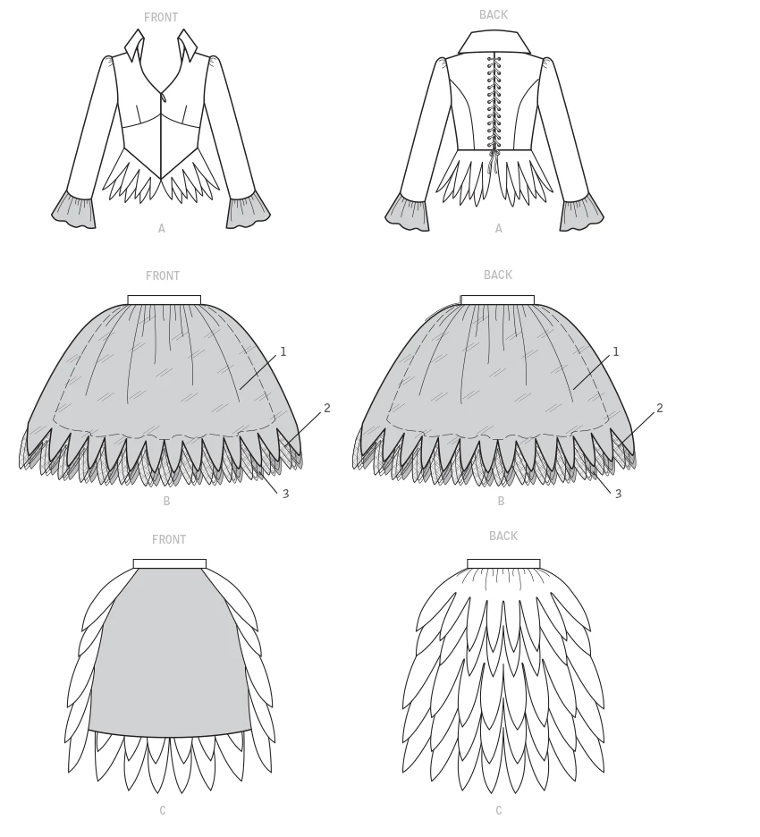 McCall's Sewing Pattern Misses' Costume (PDF) 6 McCall's Sewing Pattern Misses' Costume (PDF)