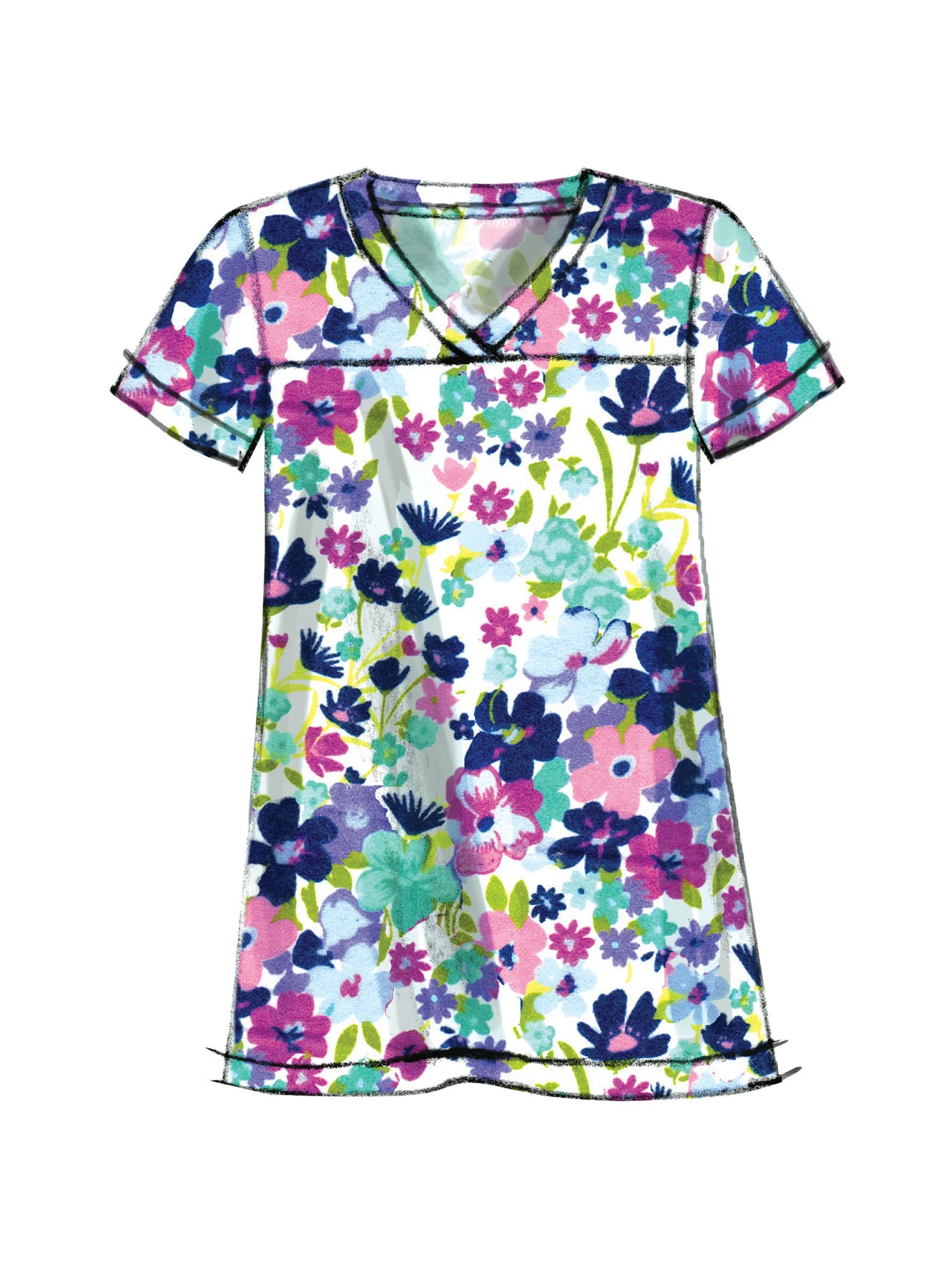 McCall's Sewing Pattern Misses'/Women's Top, Tunic, Gowns and Pants (PDF) 4 McCall's Sewing Pattern Misses'/Women's Top, Tunic, Gowns and Pants (PDF)