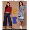 McCall's Sewing Pattern Misses' Knit, Raglan Sleeve Pullover Tops, Tunic, and Dress (PDF) 17 McCall's Sewing Pattern Misses' Knit, Raglan Sleeve Pullover Tops, Tunic, and Dress (PDF)