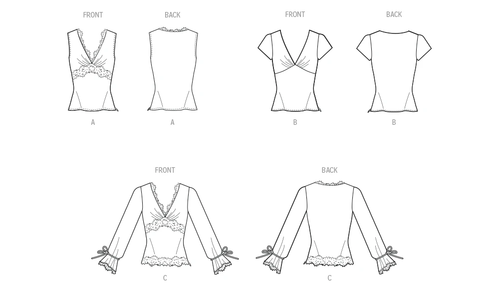 McCall's Sewing Pattern Misses' Tops (PDF) 8 McCall's Sewing Pattern Misses' Tops (PDF)