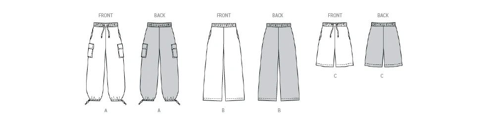 Burda Style Sewing Pattern 5761 Misses' Cargo Trouser Pants 13 Burda Style Sewing Pattern 5761 Misses' Cargo Trouser Pants
