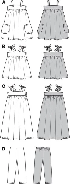 Burda Style Sewing Pattern Toddlers 3 Burda Style Sewing Pattern Toddlers