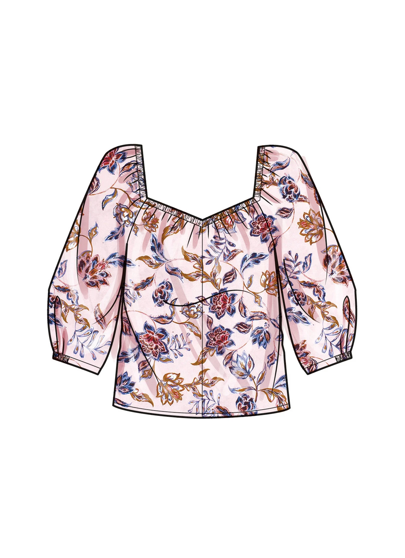 Simplicity Sewing Pattern Misses' Tops (PDF) 3 Simplicity Sewing Pattern Misses' Tops (PDF)