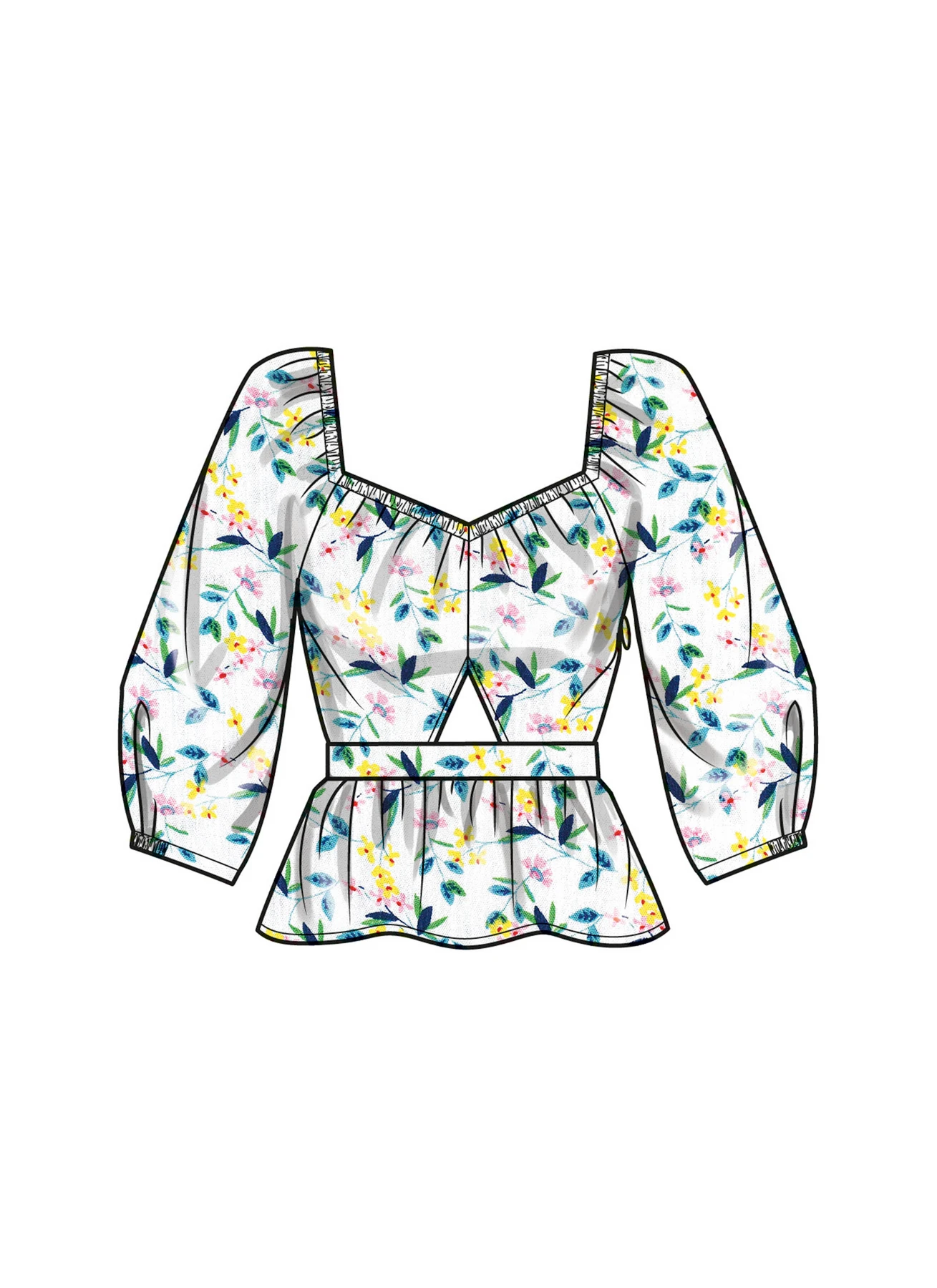 Simplicity Sewing Pattern Misses' Tops (PDF) 5 Simplicity Sewing Pattern Misses' Tops (PDF)