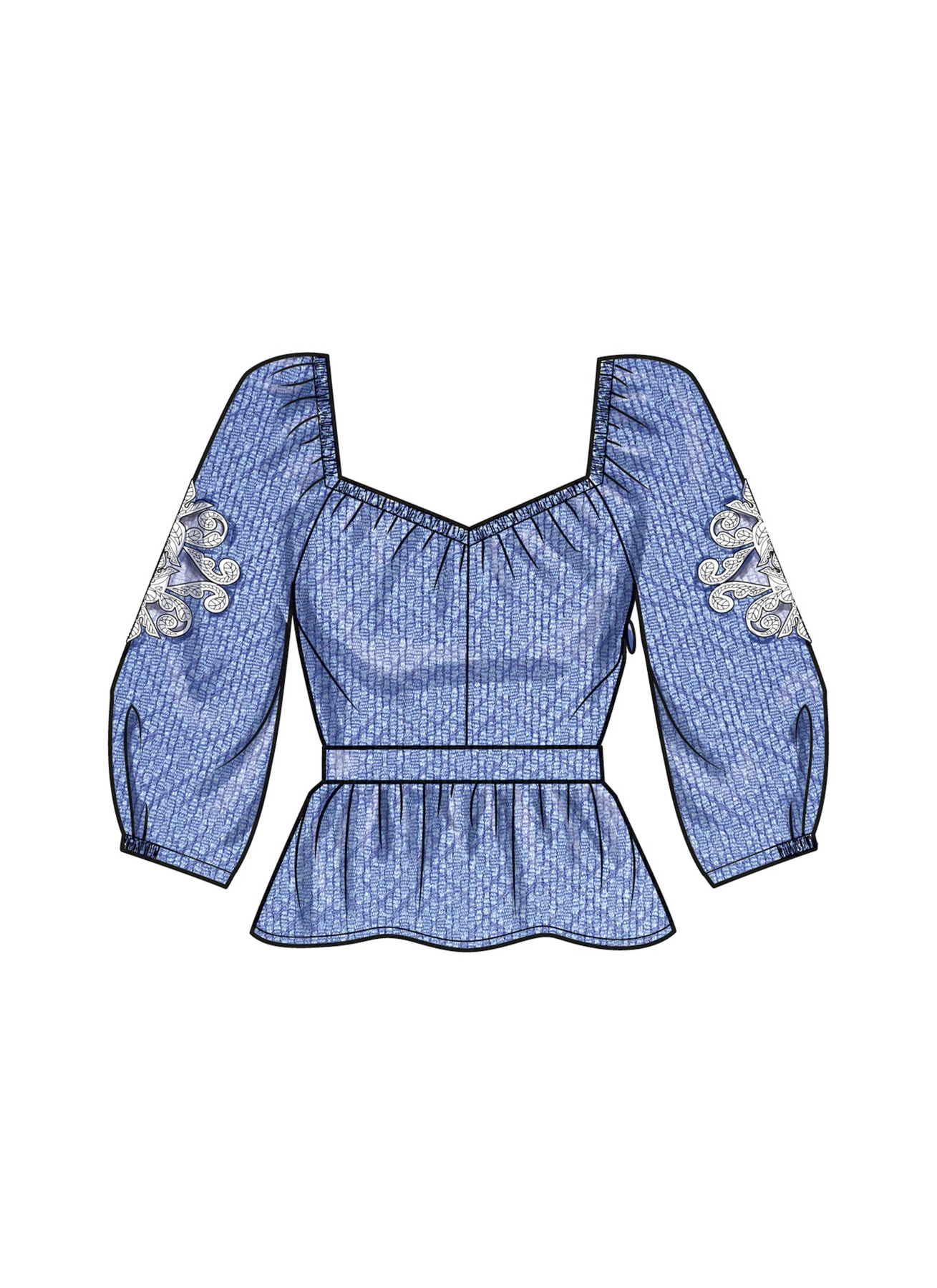 Simplicity Sewing Pattern Misses' Tops (PDF) 6 Simplicity Sewing Pattern Misses' Tops (PDF)