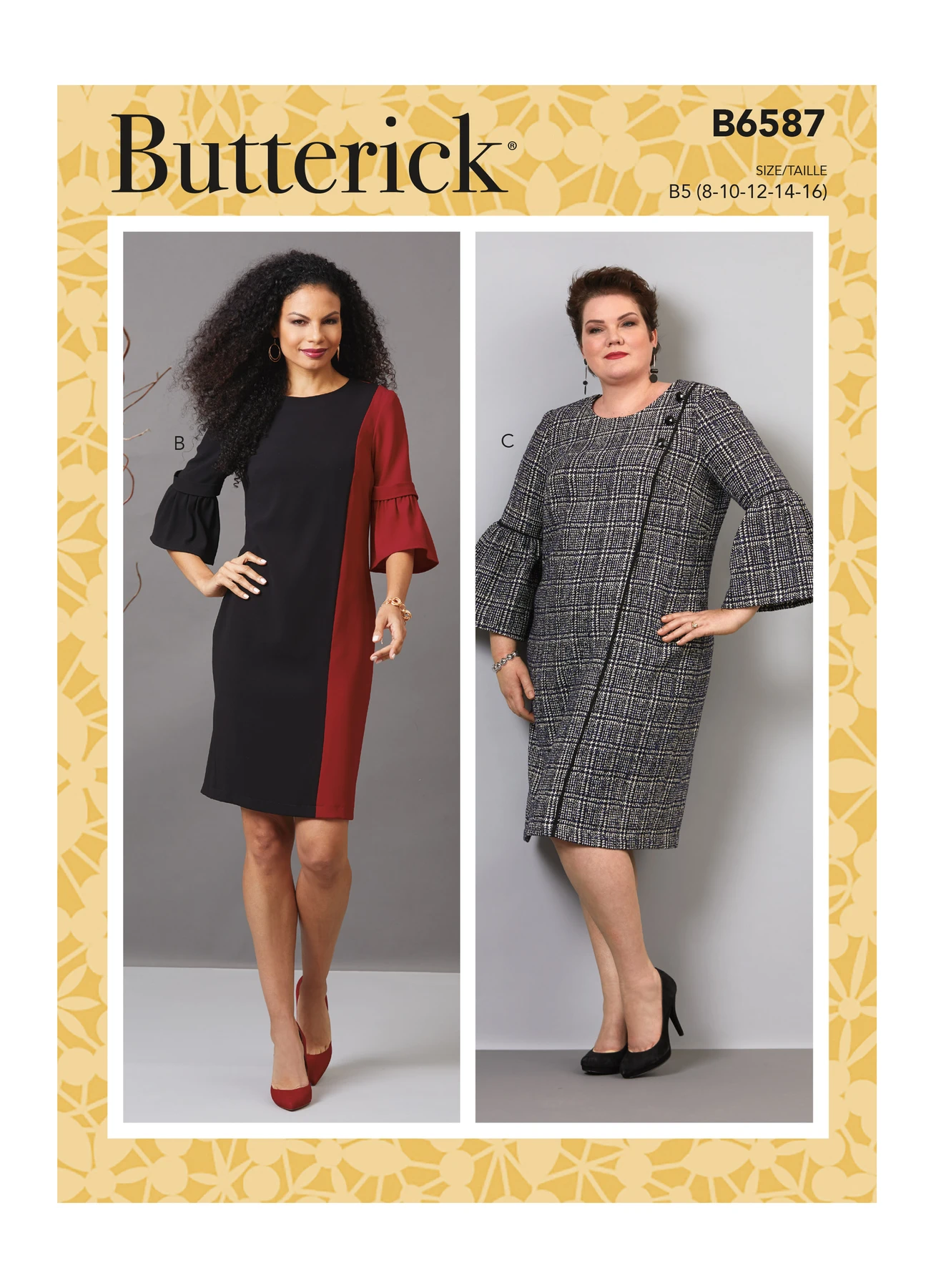 Butterick Sewing Pattern Misses'/ Women's Dress (PDF) 1 Butterick Sewing Pattern Misses'/ Women's Dress (PDF)