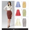 Vogue Patterns Misses' Side-Flare or Pencil Skirts 12 Vogue Patterns Misses' Side-Flare or Pencil Skirts