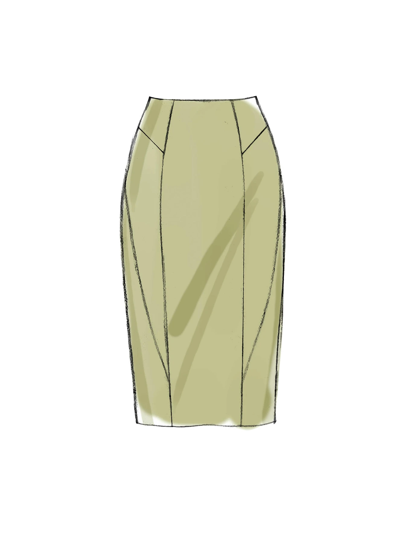 Vogue Patterns Misses' Side-Flare or Pencil Skirts 7 Vogue Patterns Misses' Side-Flare or Pencil Skirts