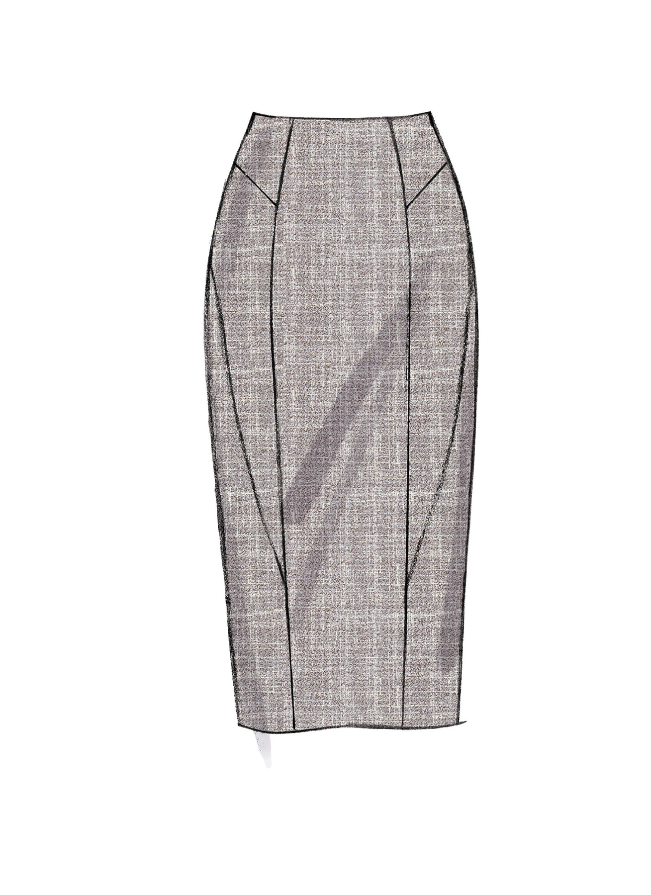 Vogue Patterns Misses' Side-Flare or Pencil Skirts 8 Vogue Patterns Misses' Side-Flare or Pencil Skirts
