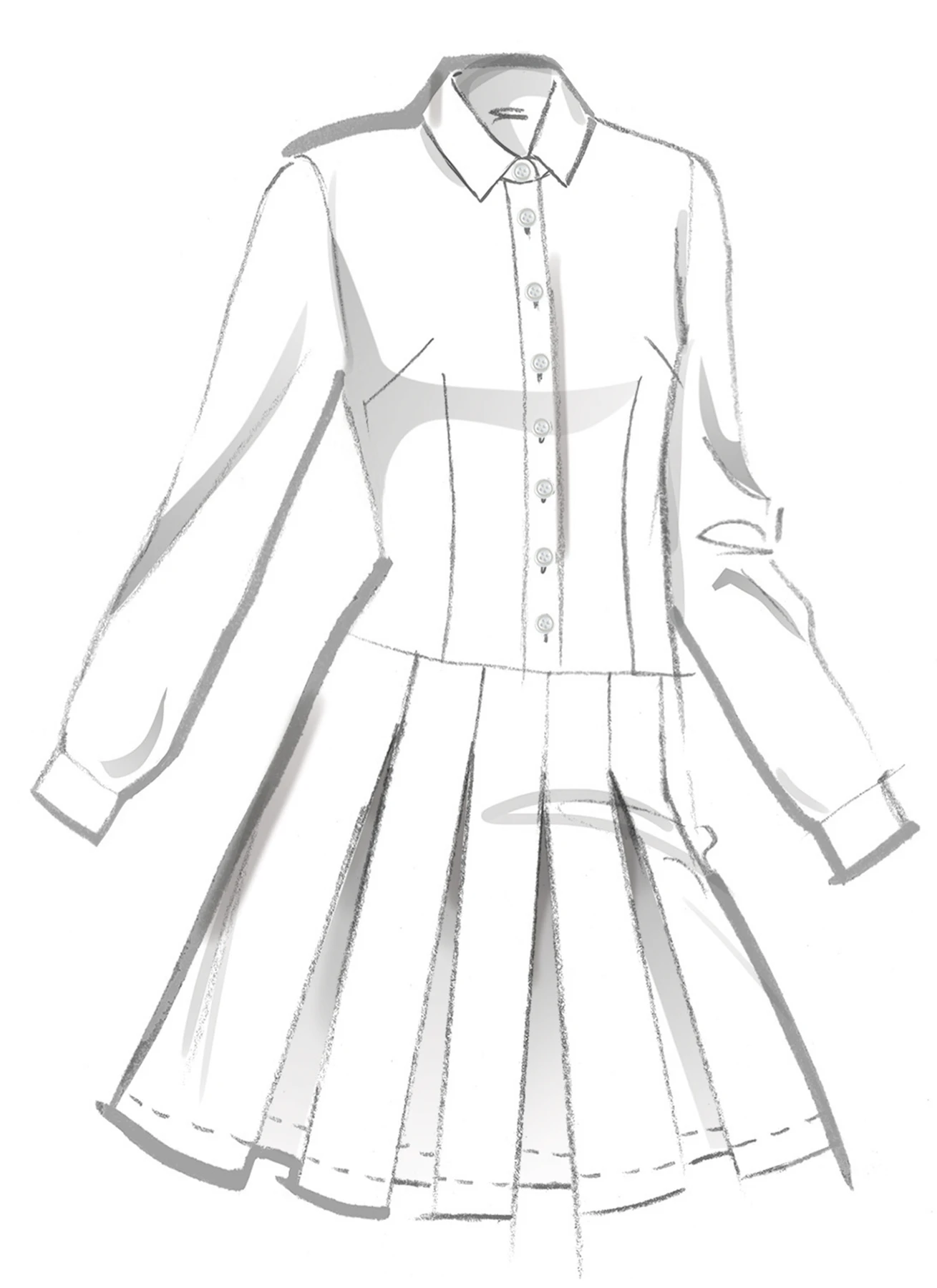 McCall's Sewing Pattern Misses' Dress with Sleeve and Length Variations (PDF) 3 McCall's Sewing Pattern Misses' Dress with Sleeve and Length Variations (PDF)