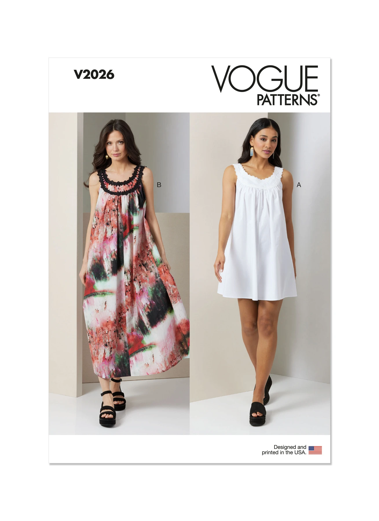 Vogue Patterns Misses' Dress in Two Lengths (PDF) 1 Vogue Patterns Misses' Dress in Two Lengths (PDF)
