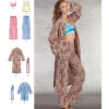 Simplicity Sewing Pattern Misses' Robe, Pants, Top and Bralette 14 Simplicity Sewing Pattern Misses' Robe, Pants, Top and Bralette
