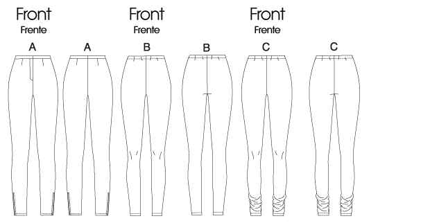 McCall's Sewing Pattern Misses'/Miss Petite Pants and Leggings (PDF) 10 McCall's Sewing Pattern Misses'/Miss Petite Pants and Leggings (PDF)