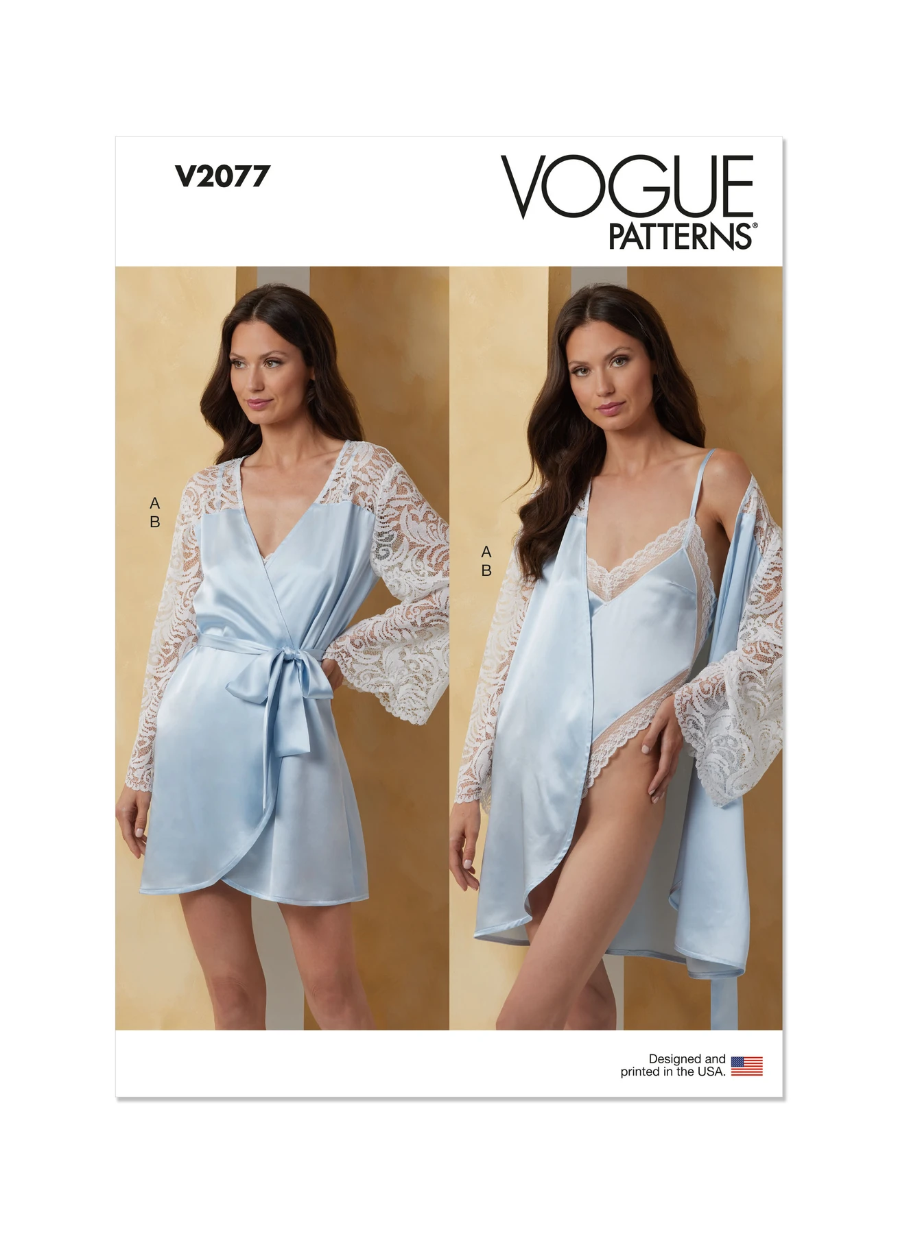 Vogue Patterns Misses' Robe with Belt and Teddy (PDF) 1 Vogue Patterns Misses' Robe with Belt and Teddy (PDF)
