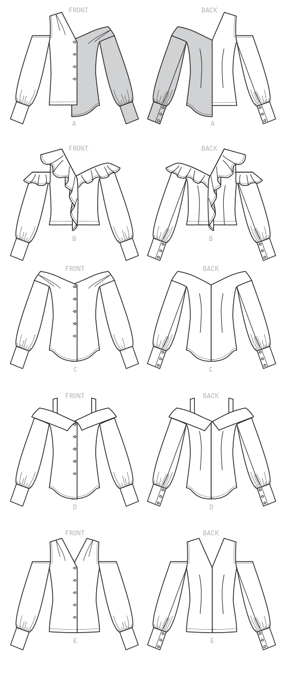 McCall's Sewing Pattern Misses' Tops (PDF) 9 McCall's Sewing Pattern Misses' Tops (PDF)