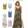 McCall's Sewing Pattern Misses' Loose-Fitting Button-Front Tops with Optional Pockets (PDF)