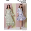 Vogue Patterns Misses' Dress in Two Lengths 19 Vogue Patterns Misses' Dress in Two Lengths