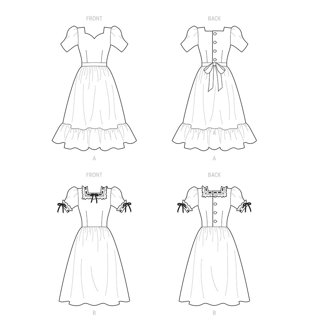 Simplicity Sewing Pattern 1940s Misses' Dress 5 Simplicity Sewing Pattern 1940s Misses' Dress