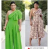 Simplicity Sewing Pattern Misses' Jumpsuit with One Shoulder Drape By Mimi G Style