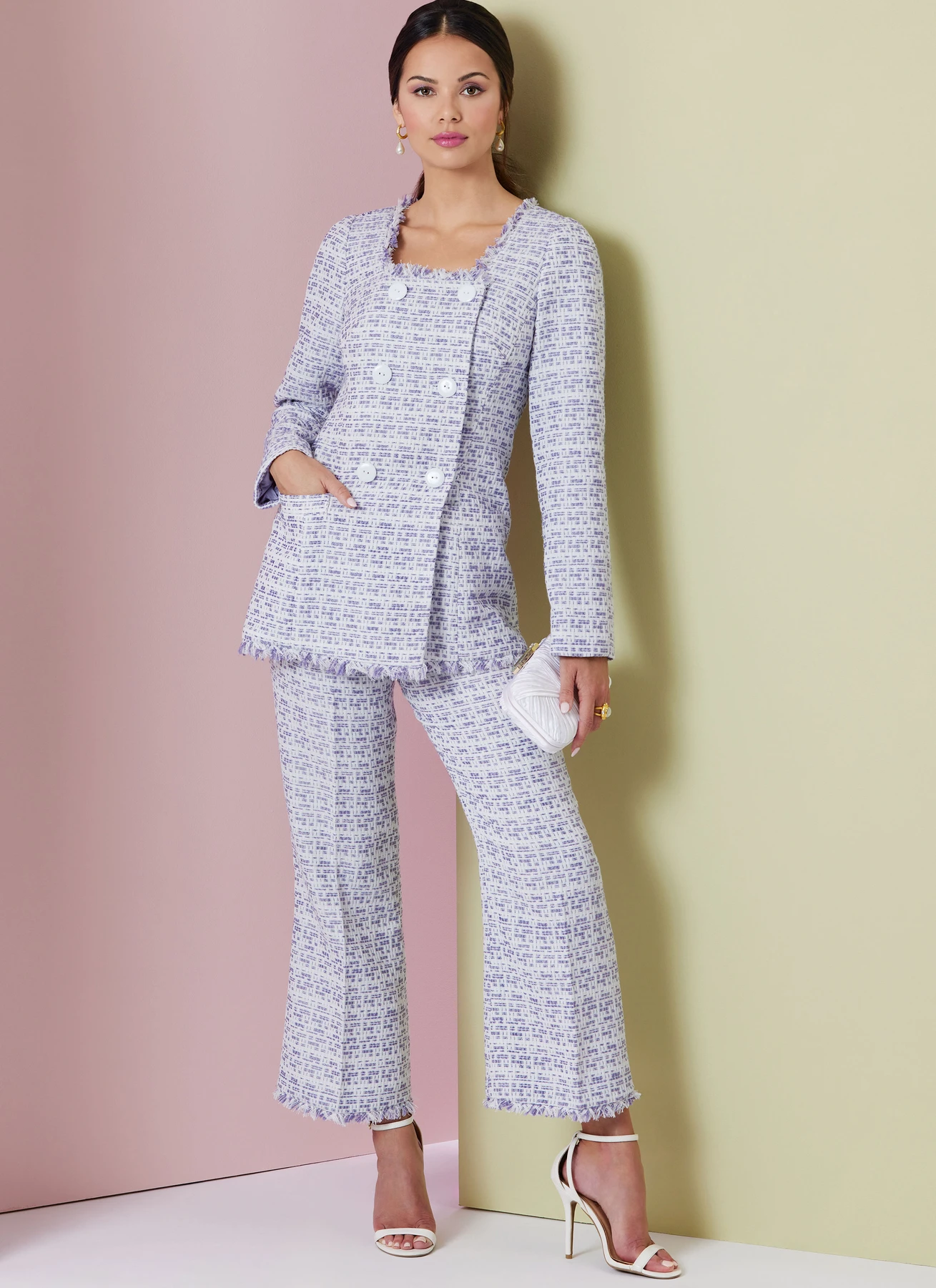 Vogue Patterns Misses' Jacket in Two Lengths, Skirt and Pants 5 Vogue Patterns Misses' Jacket in Two Lengths, Skirt and Pants