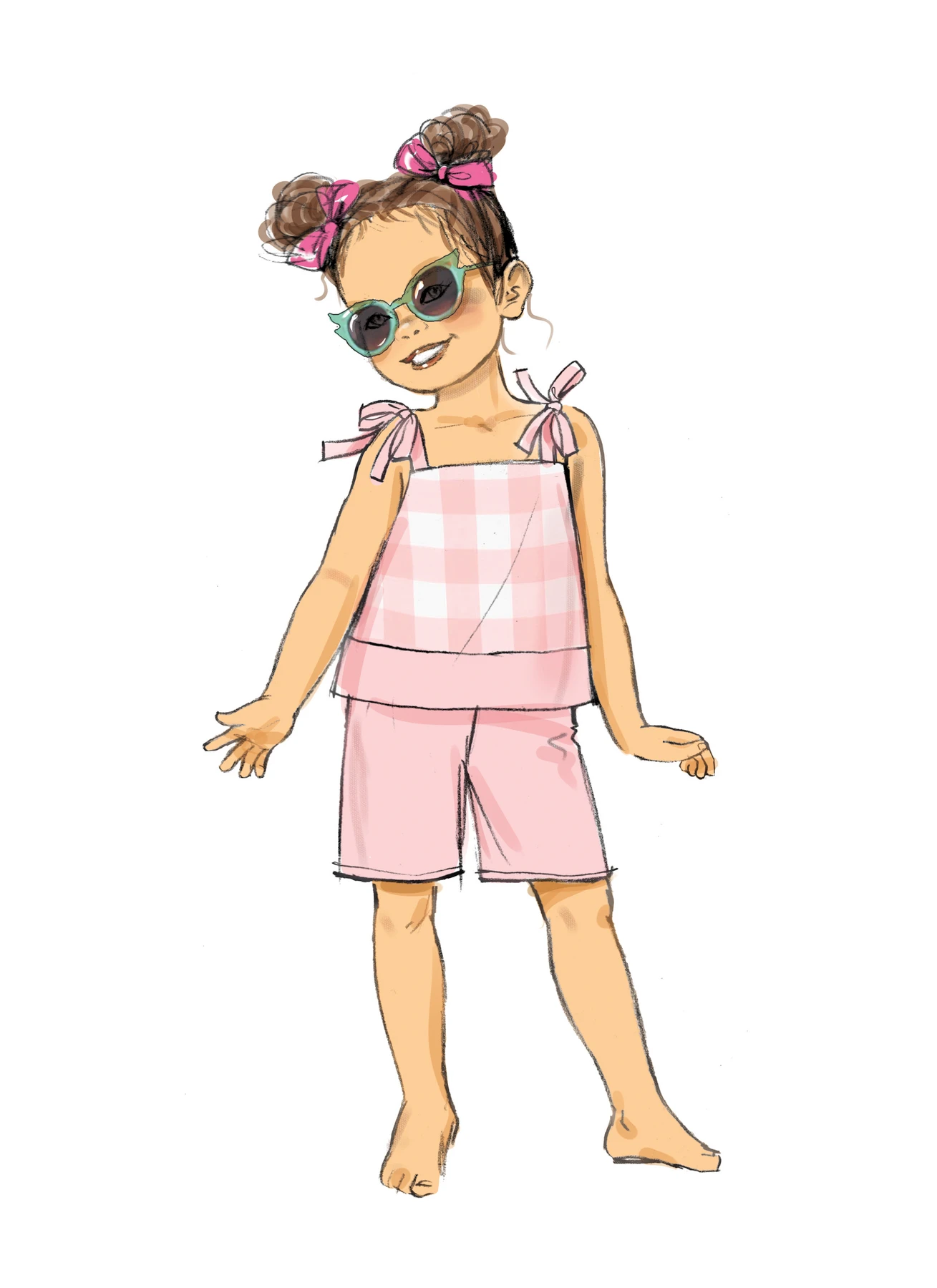 Butterick Sewing Pattern Children's Dresses, Tops, Shorts and Pants 3 Butterick Sewing Pattern Children's Dresses, Tops, Shorts and Pants