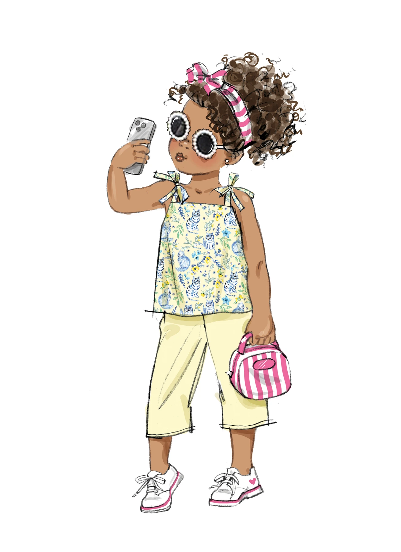 Butterick Sewing Pattern Children's Dresses, Tops, Shorts and Pants 5 Butterick Sewing Pattern Children's Dresses, Tops, Shorts and Pants