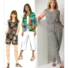 Butterick Sewing Pattern Women's Kimono Jacket, Jumpsuit and Romper (PDF) 20 Butterick Sewing Pattern Women's Kimono Jacket, Jumpsuit and Romper (PDF)