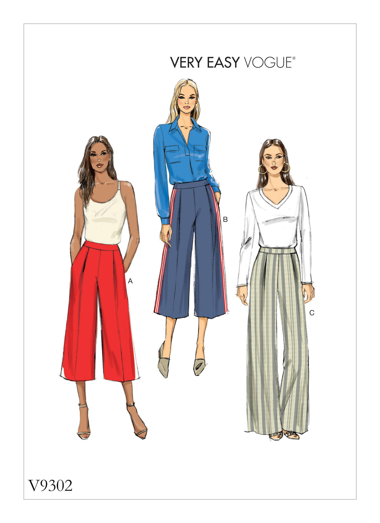 Vogue Patterns Misses' Pants 1 Vogue Patterns Misses' Pants