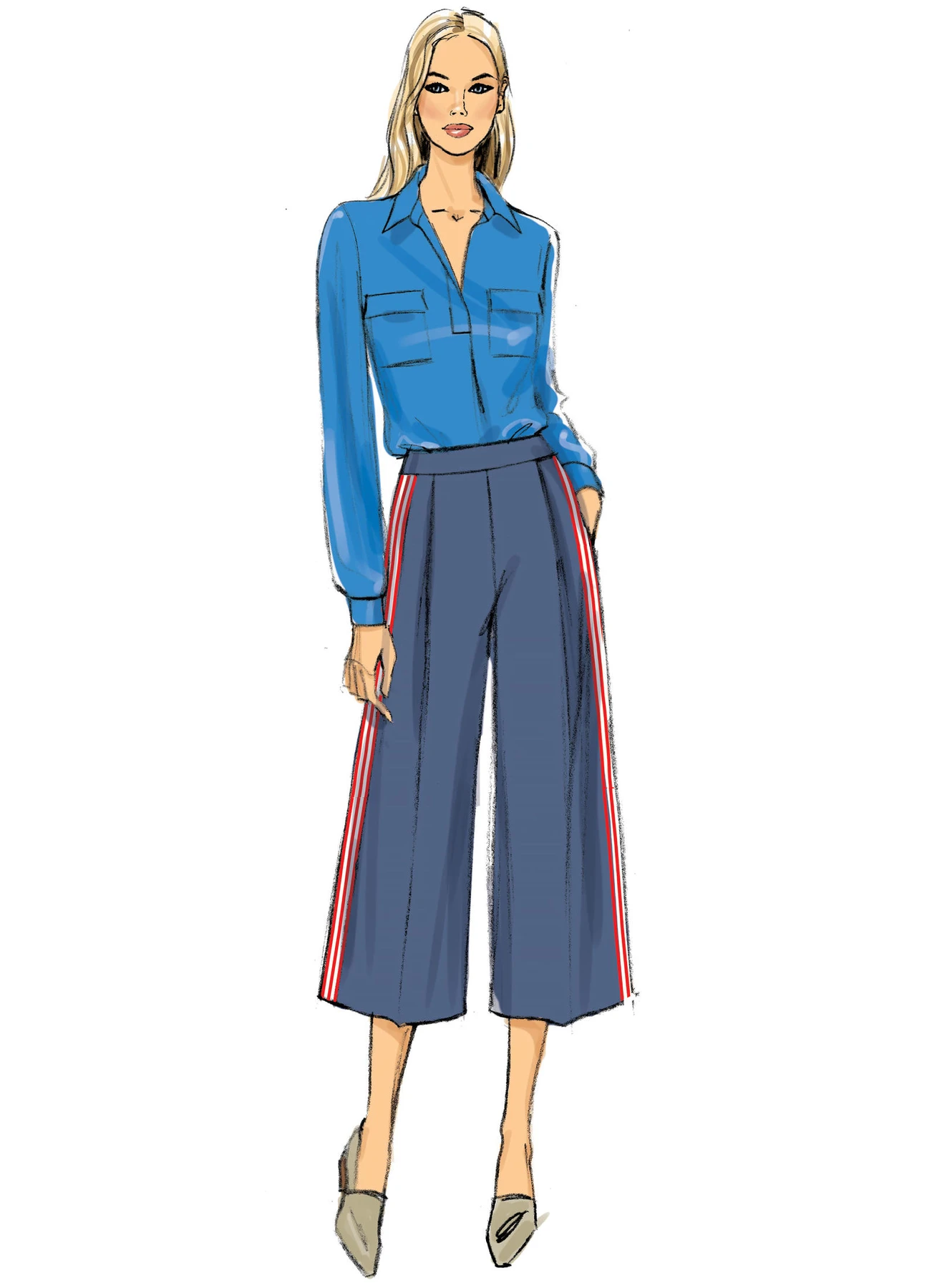 Vogue Patterns Misses' Pants 3 Vogue Patterns Misses' Pants