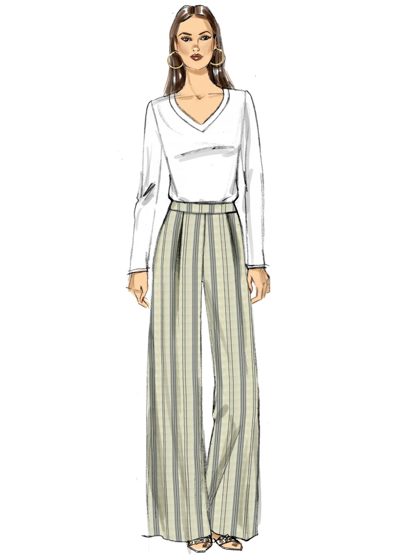 Vogue Patterns Misses' Pants 5 Vogue Patterns Misses' Pants