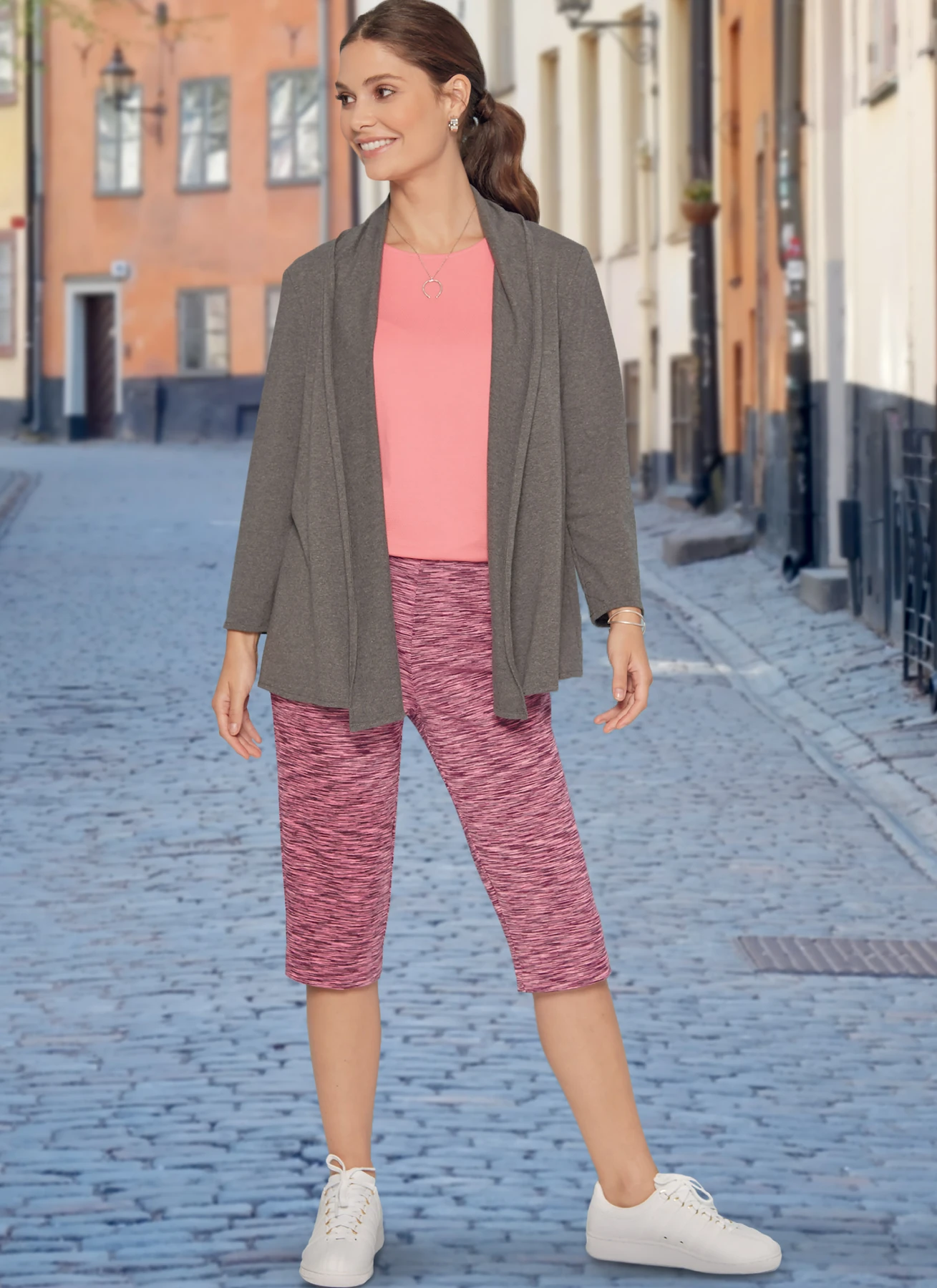 McCall's Sewing Pattern Misses' & Women's Knit Shawl Collar Jacket, Tops With Slits, Banded Skirt & Pants (PDF) 2 McCall's Sewing Pattern Misses' & Women's Knit Shawl Collar Jacket, Tops With Slits, Banded Skirt & Pants (PDF)