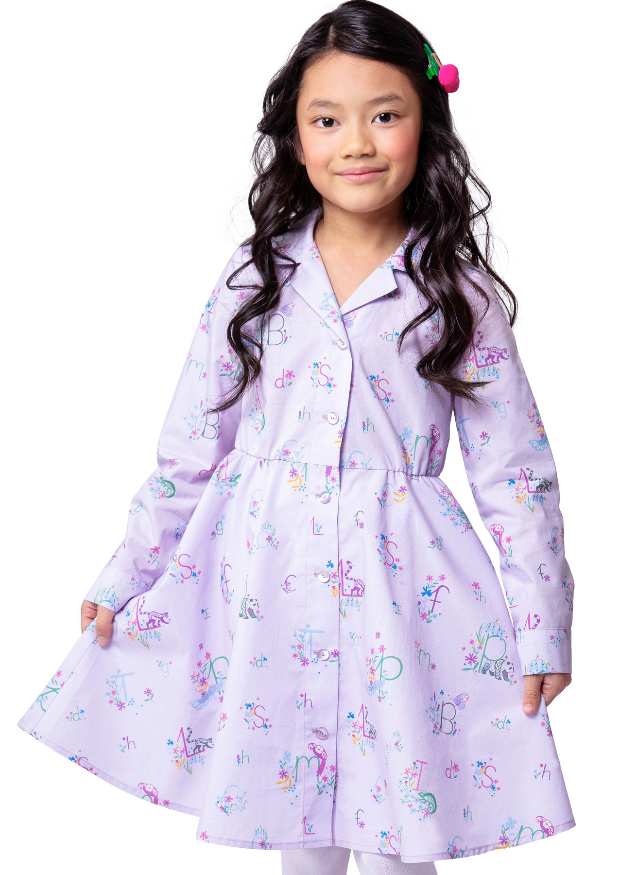 Burda Style Pattern 9206 Children's Dresses