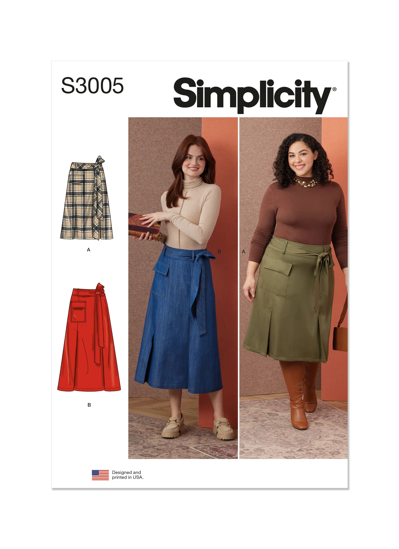 Simplicity Sewing Pattern Misses' and Women's Skirts (PDF) 1 Simplicity Sewing Pattern Misses' and Women's Skirts (PDF)