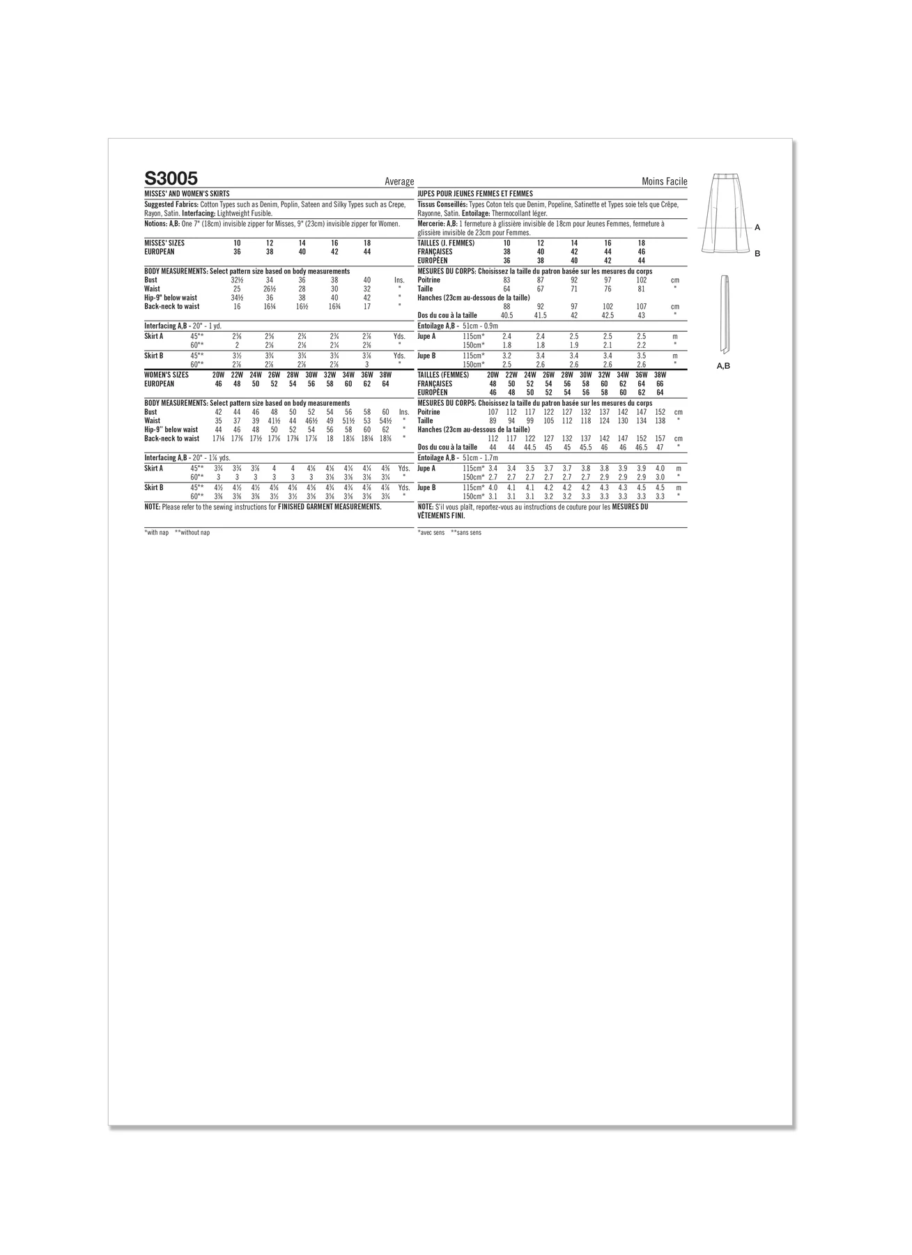 Simplicity Sewing Pattern Misses' and Women's Skirts (PDF) 6 Simplicity Sewing Pattern Misses' and Women's Skirts (PDF)