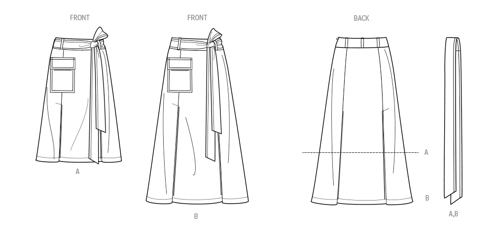 Simplicity Sewing Pattern Misses' and Women's Skirts (PDF) 7 Simplicity Sewing Pattern Misses' and Women's Skirts (PDF)