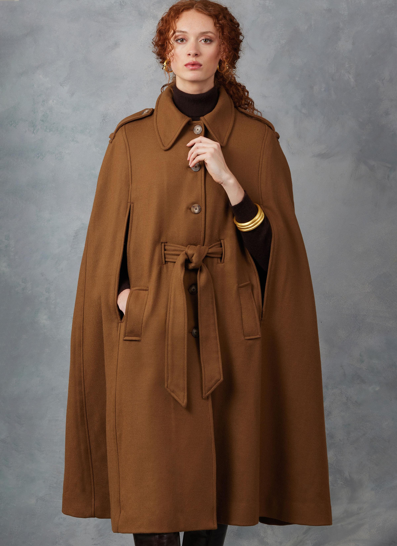 Vogue Patterns Misses' Capes and Belt 3 Vogue Patterns Misses' Capes and Belt