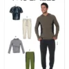 McCall's Sewing Pattern Men's Raglan Sleeve Tops and Drawstring Pants 23 McCall's Sewing Pattern Men's Raglan Sleeve Tops and Drawstring Pants