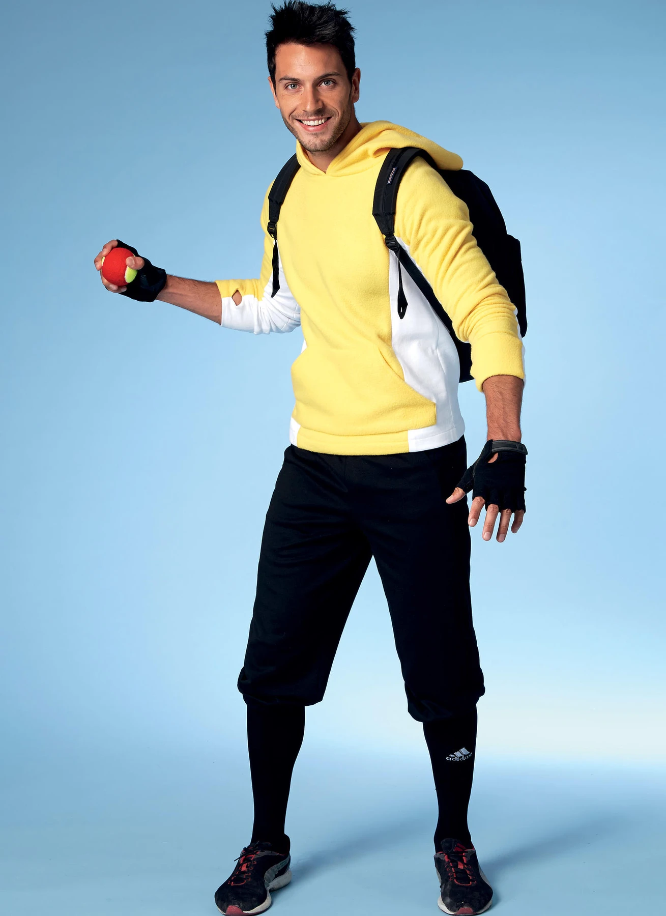 McCall's Sewing Pattern Men's Raglan Sleeve Tops and Drawstring Pants 2 McCall's Sewing Pattern Men's Raglan Sleeve Tops and Drawstring Pants