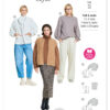 Burda Style Pattern 5590 Misses' Tops 22 Burda Style Pattern 5590 Misses' Tops